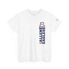 Allen Eagles Vertical Stack Tee White / S T Shirt