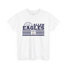 Allen Eagles Volleyball Tee - White / S - T-Shirt