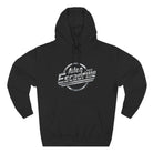 Allen Escadrille Chrome Three Panel Fleece Hoodie XS / Black Hoodie