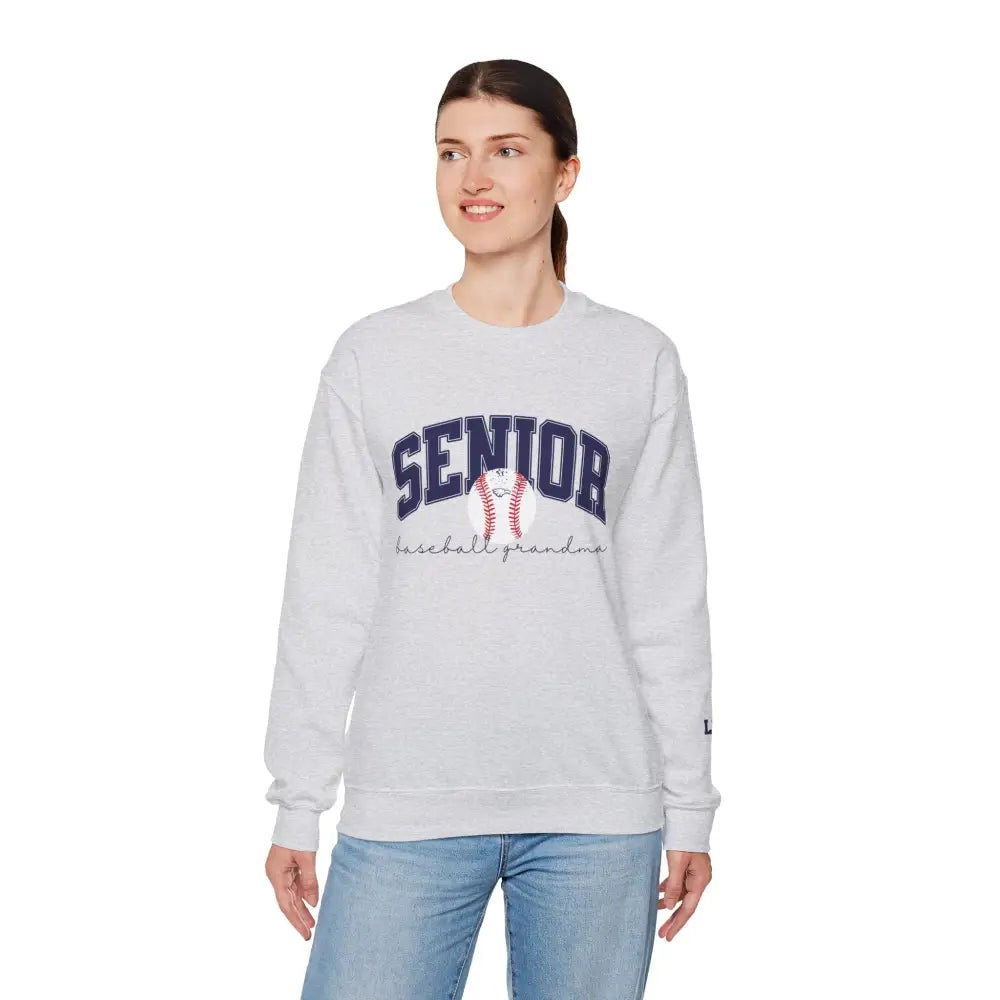 Allen Senior Baseball Grandma Crewneck Sweatshirt - Sweatshirt