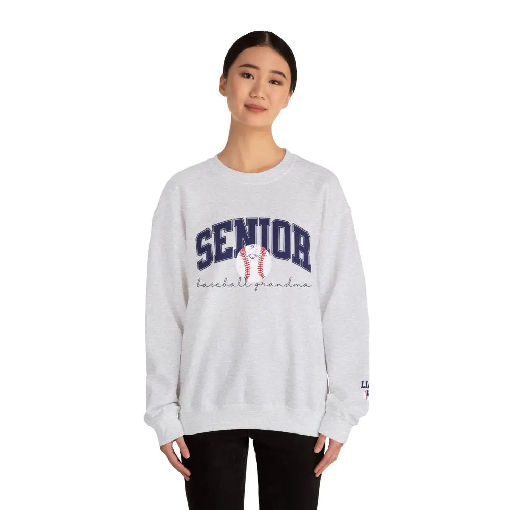 Allen Senior Baseball Grandma Crewneck Sweatshirt - Sweatshirt