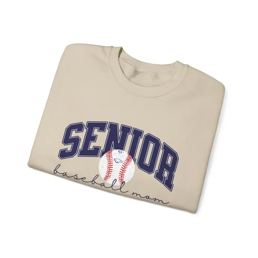 Allen Senior Baseball Mom Crewneck Sweatshirt - Sweatshirt