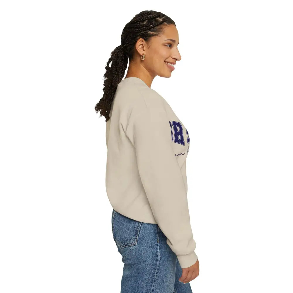 Allen Senior Baseball Mom Crewneck Sweatshirt - Sweatshirt