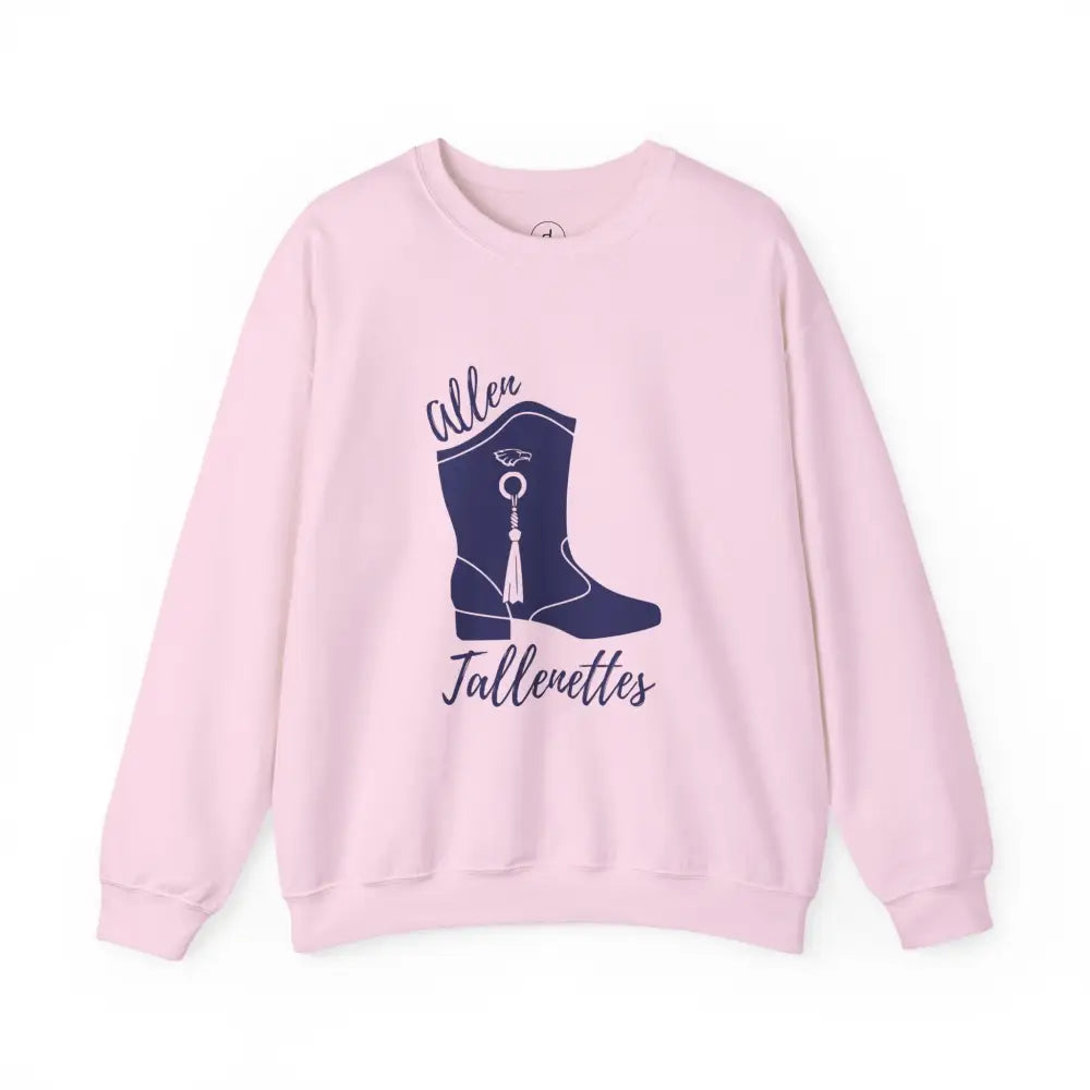 Allen Tallenettes Boot Sweatshirt - Light Pink / S - Sweatshirt