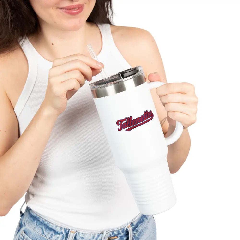 Allen Tallenettes Spirit Insulated Travel Mug - 40oz / White - Mug