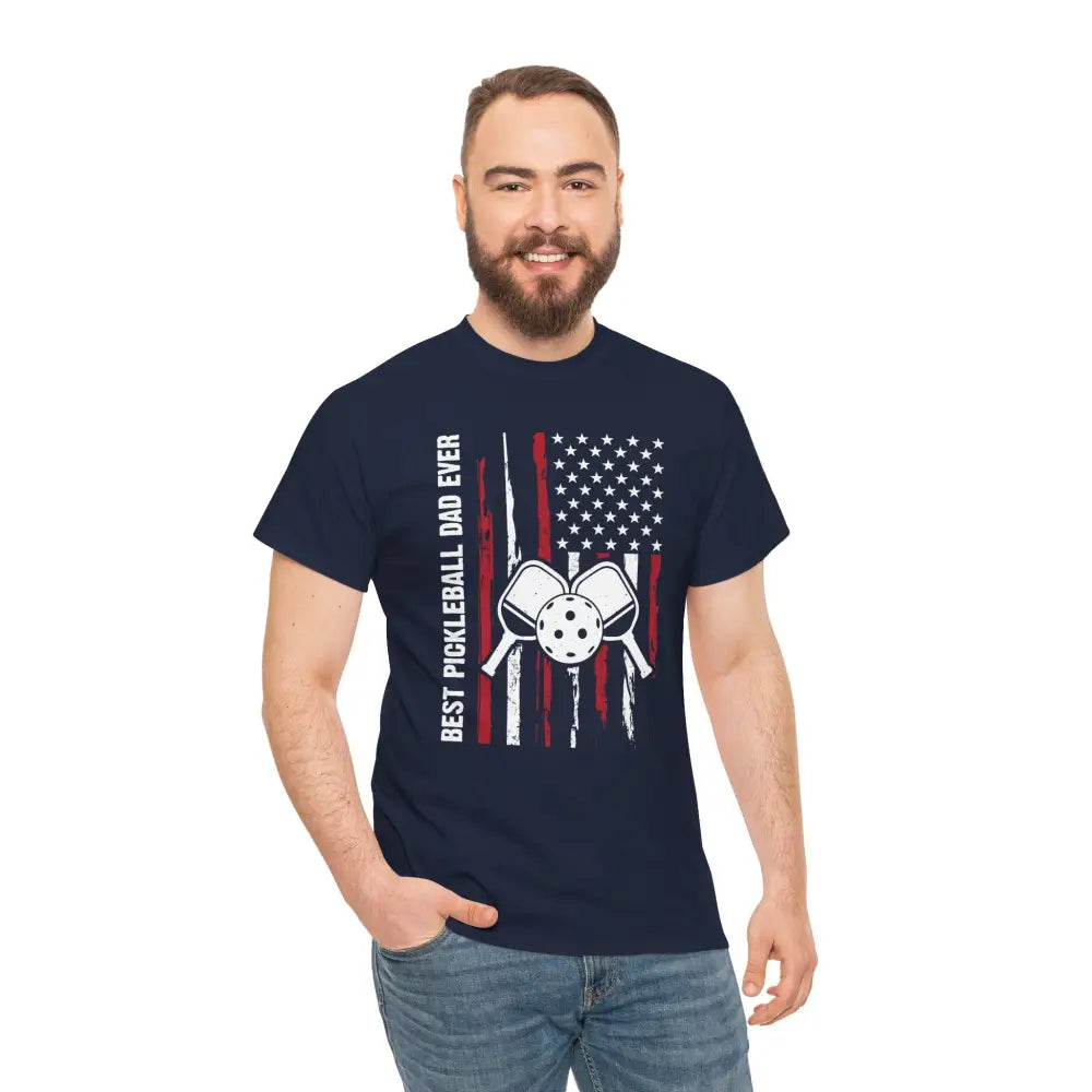Best Pickleball Dad Ever Tee - T-Shirt