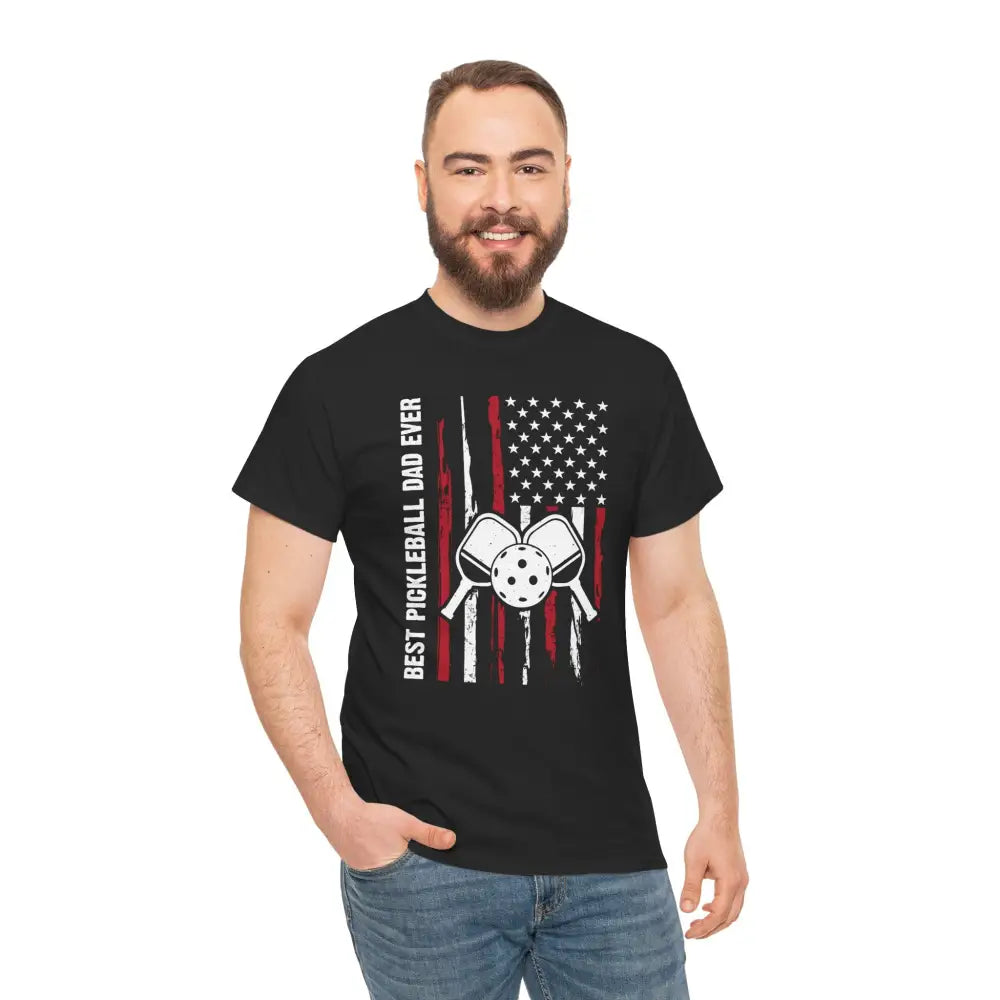 Best Pickleball Dad Ever Tee - T-Shirt