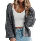 Button Up Long Sleeve Cardigan