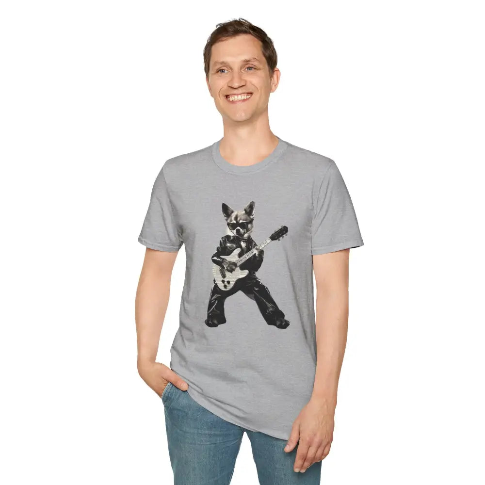 Chihuahua Rockstar Softstyle T-Shirt - T-Shirt