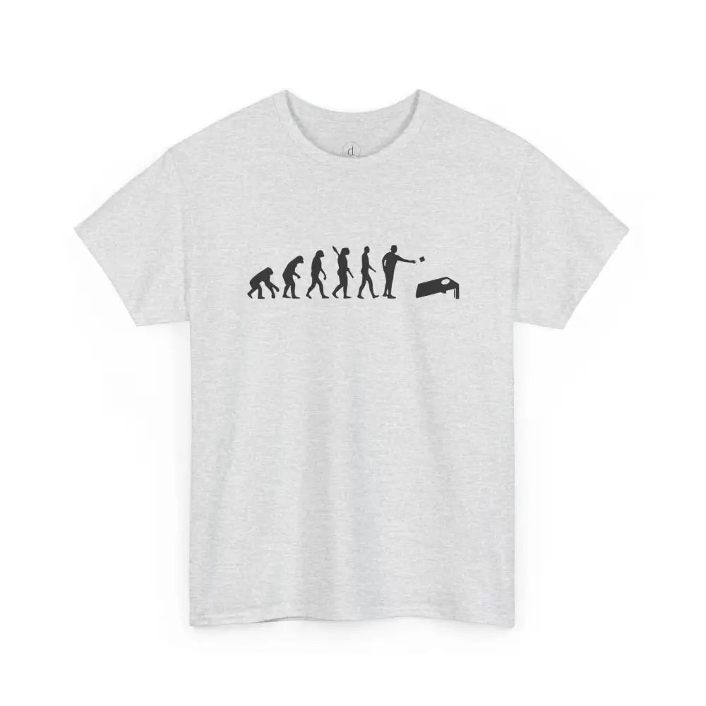 Cornhole Evolve Tee - Ash / S - T-Shirt