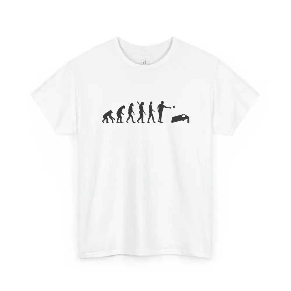 Cornhole Evolve Tee - White / S - T-Shirt