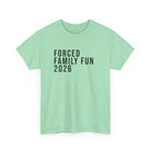 Custom Forced Family Fun Tee - Mint Green / S - T-Shirt