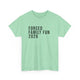 Custom Forced Family Fun Tee - Mint Green / S - T-Shirt