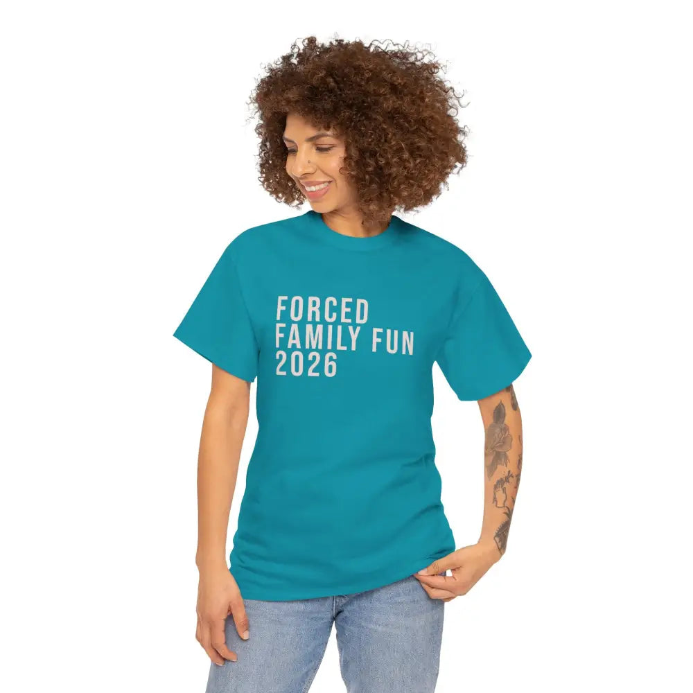 Custom Forced Family Fun Tee - T-Shirt