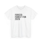 Custom Forced Family Fun Tee - White / S - T-Shirt