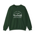 Deck These Halls Crewneck Sweatshirt - S / Forest Green - Sweatshirt