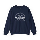 Deck These Halls Crewneck Sweatshirt - S / Navy - Sweatshirt