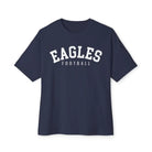 Eagles Football Chill Oversized Boxy Tee - Navy / XS - T-Shirt