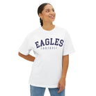 Eagles Football Chill Oversized Boxy Tee - T-Shirt