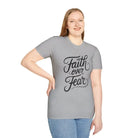 Faith over Fear Softstyle T-Shirt - XS / Sport Grey - T-Shirt