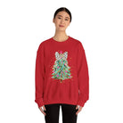 Glitter Christmas Tree Crewneck Sweatshirt - Sweatshirt
