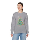 Glitter Christmas Tree Crewneck Sweatshirt - Sweatshirt