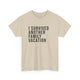 I Survived Vacation Tee - Sand / S - T-Shirt