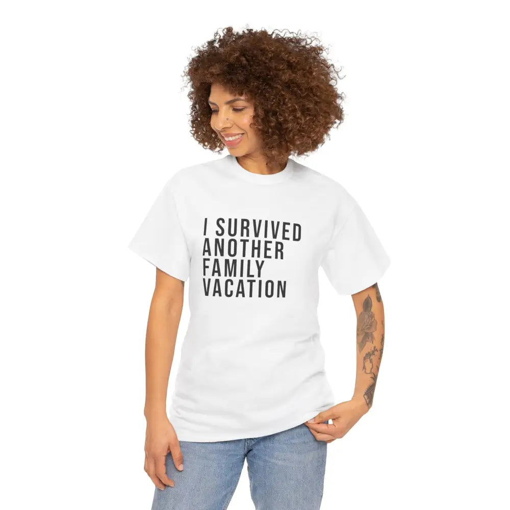 I Survived Vacation Tee - T-Shirt