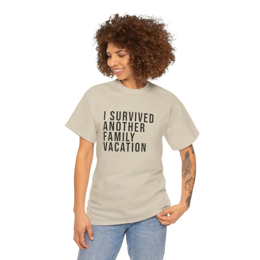 I Survived Vacation Tee - T-Shirt