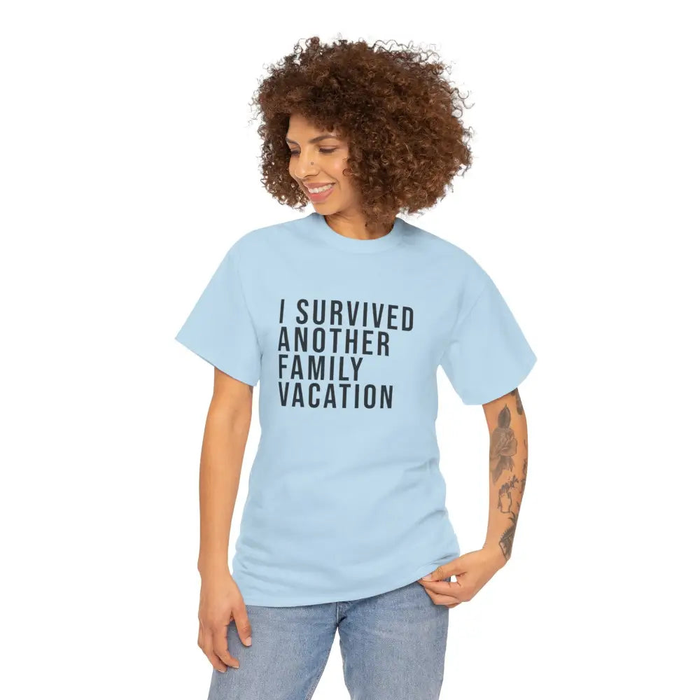 I Survived Vacation Tee - T-Shirt