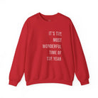 It’s the Most Wonderful Time of the Year Christmas Sweatshirt - Red / S - Sweatshirt