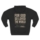 John 3:16 Three-Panel Fleece Hoodie - Hoodie