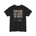 John 3:16 Unisex Heavy Cotton Tee - T-Shirt
