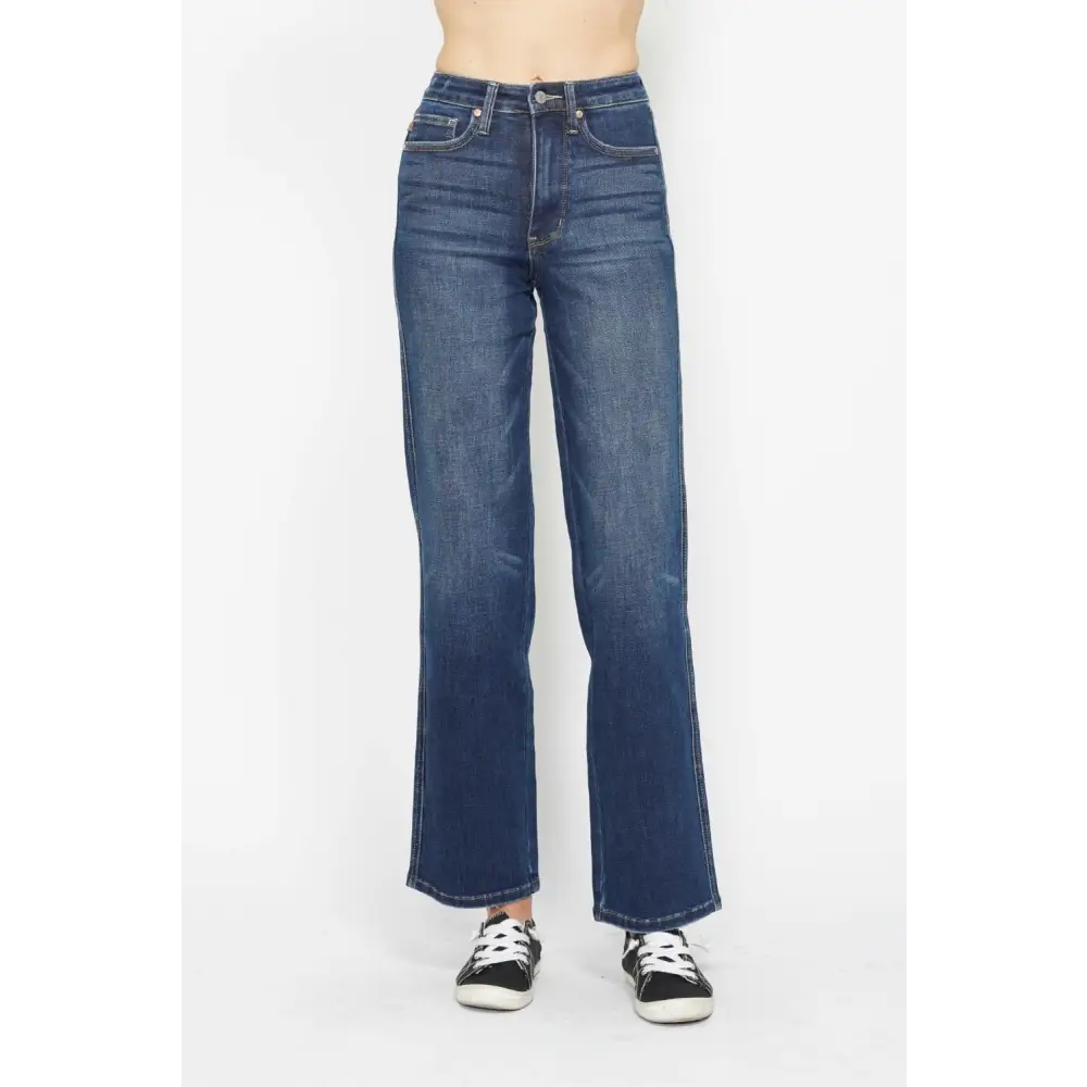 Judy Blue Full Size High Waist Tummy Control Jeans - Dark / 0/24