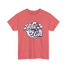 Loved by God Unisex Heavy Cotton Tee - Coral Silk / S - T-Shirt