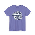 Loved by God Unisex Heavy Cotton Tee - Violet / S - T-Shirt