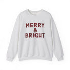 Merry & Bright Crewneck Sweatshirt - S / Ash - Sweatshirt