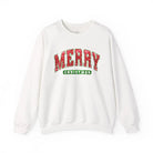 Merry Christmas Sequins Crewneck Sweatshirt - S / White - Sweatshirt