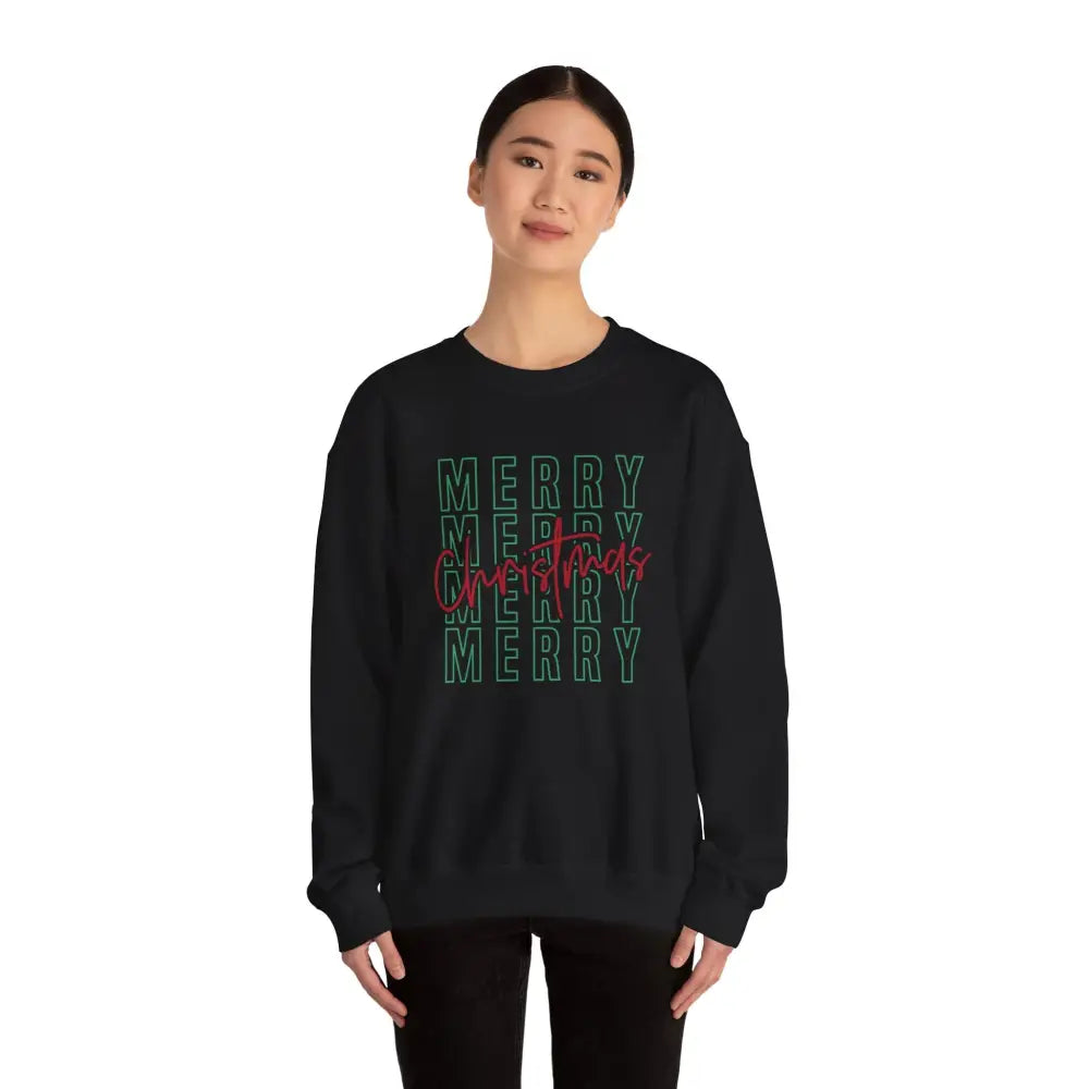 Merry Merry Christmas Sweatshirt - Sweatshirt