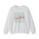 Merry Merry Christmas Sweatshirt - Ash / S - Sweatshirt