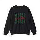 Merry Merry Christmas Sweatshirt - Black / S - Sweatshirt