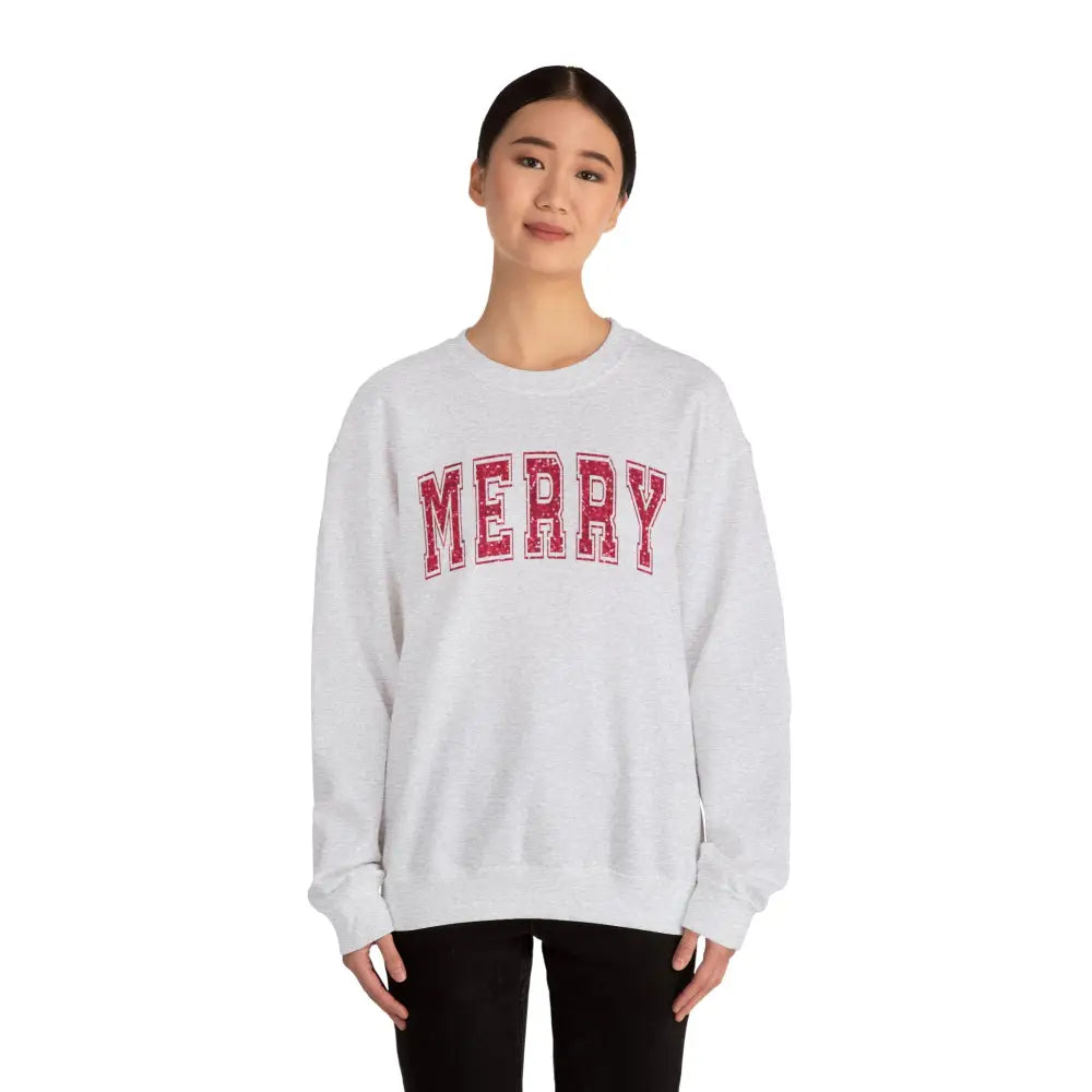 Merry Crewneck Sweatshirt - Sweatshirt