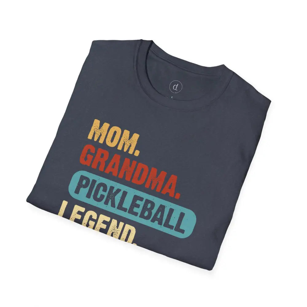 Mom Grandma Pickleball Legend Softstyle T-Shirt - T-Shirt