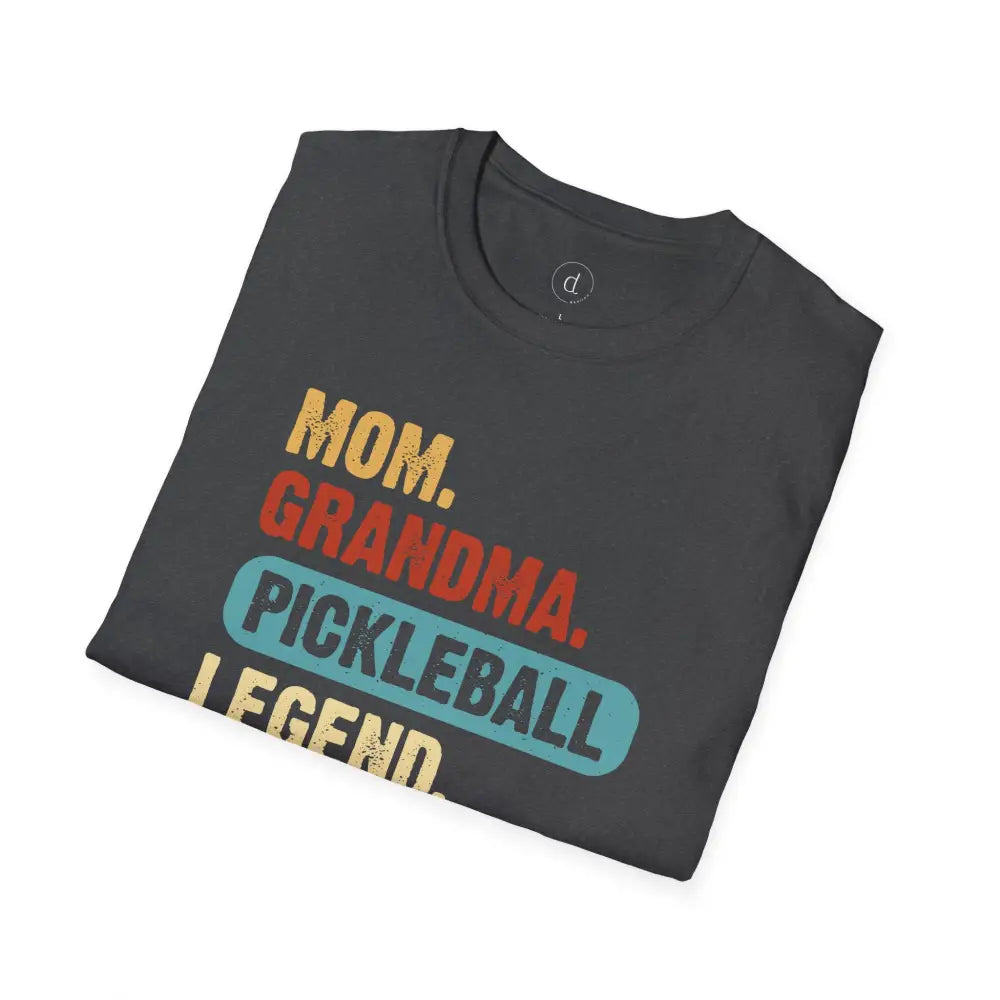 Mom Grandma Pickleball Legend Softstyle T-Shirt - T-Shirt