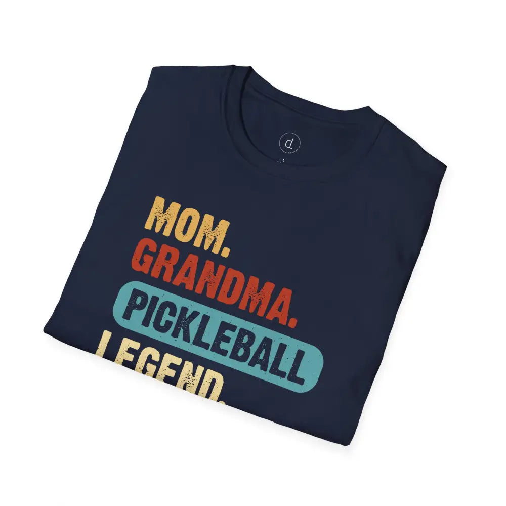 Mom Grandma Pickleball Legend Softstyle T-Shirt - T-Shirt