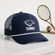 Allen Eagles Tennis Trucker Rope Hat