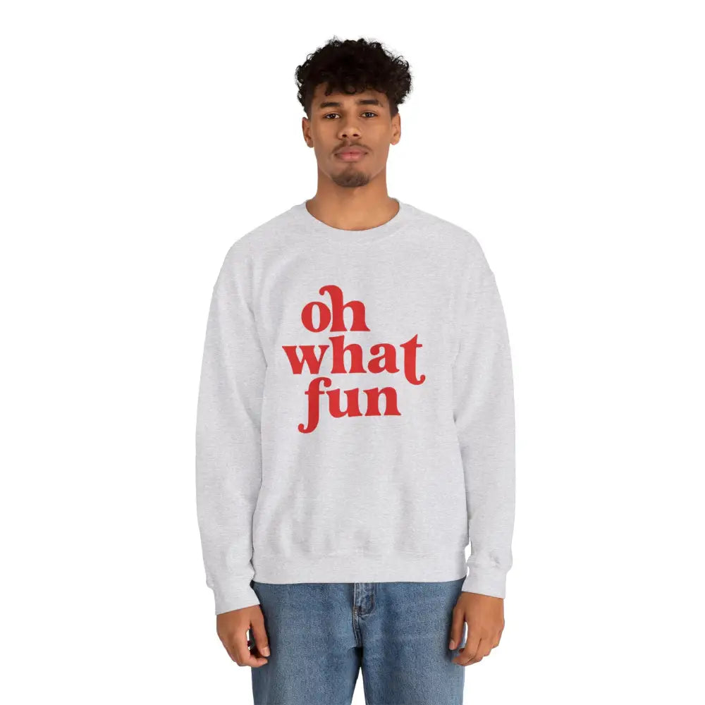 Oh What Fun Christmas Sweatshirt - Sweatshirt
