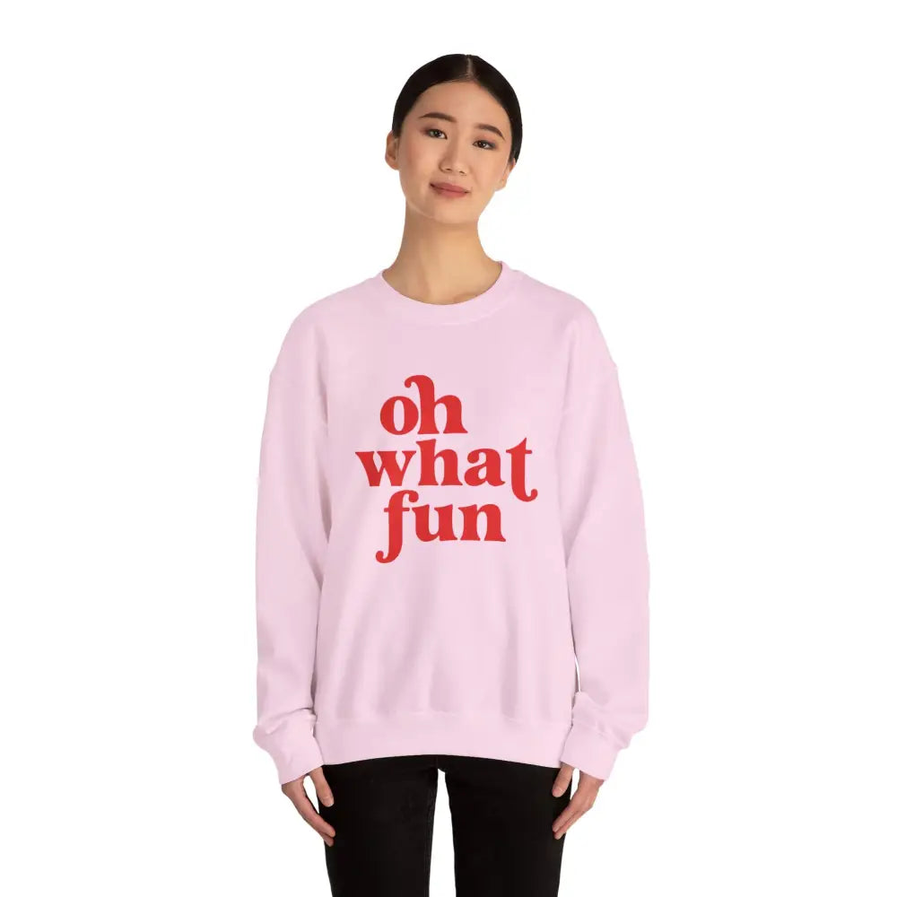 Oh What Fun Christmas Sweatshirt - Sweatshirt