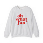 Oh What Fun Christmas Sweatshirt - Ash / S - Sweatshirt