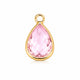 Teardrop Rhinestone Charm